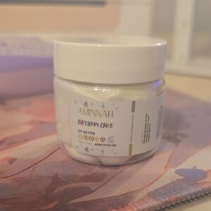 Aminnah Birthday Cake Lip Butter - Cream